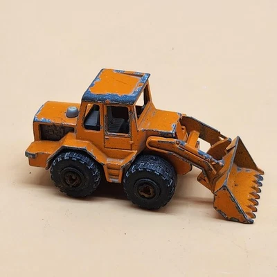 Vintage Majorette France Diecast Front Loader Tractor Construction Vehicle Toy - Image 1 of 4