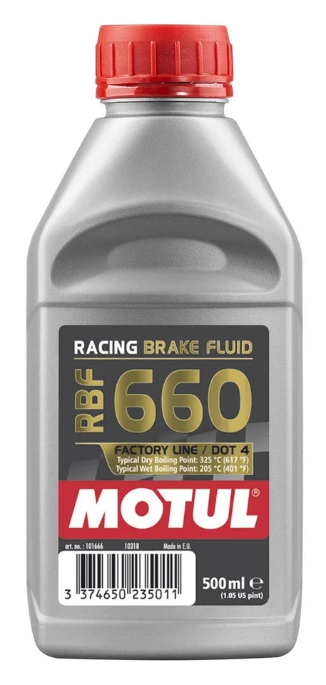 Motul DOT 4 RBF 660 FACTORY LINE - 0.5L AM - Fully Synthetic Racing Brake Fluid - Imagem 1 de 1