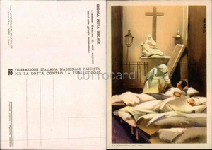 AUTORE DUDOVICH-FEDERAZIONE FASCISTA LOTTA TUBERCOLOSI-MESSAGGERA SALUTE-C95-77 - Bild 1 von 1