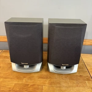 Set Of 2 Venturer Speakers Tested Works - Picture 1 of 9