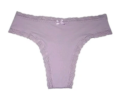Honeydew Womens Intimates Lace Thong Size Medium Lilac NWOT - Image 1 of 4