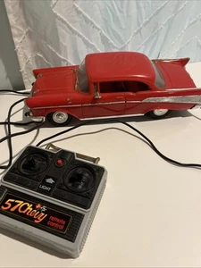 57 CHEVY REMOTE CONTROL RC Car by New Bright Made in Hong Kong 1986 Parts Only - Picture 1 of 9