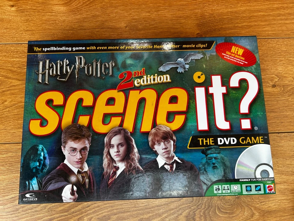 Harry Potter Scene It! DVD Board Game 2nd Edition - Complete in Good Condition - Image 1 of 4