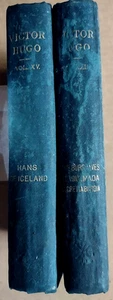Lot of 2 -The Novels of Victor Hugo: Volumes 15 & 22 -  P.F. Collier around 1900 - Bild 1 von 6