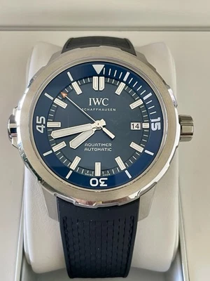 Coche IWC Ref 3290 Aquatimer. Ed. Reloj Expedition Jacques-Yves Cousteau Foto 1 de 4
