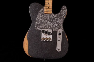 Fender México Brad Paisley Esquire 2020 Usado Bordo FB Preto Brilho com Estojo Macio - Imagem 1 de 4
