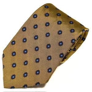 Brooks Brothers Corbata Fular Dinero Antiguo Floral Geométrico Dapper Cobre Bronce - Imagen 1 de 19