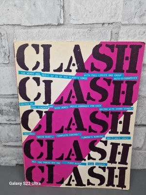 The Clash Songbook 20 Songs Guitar Piano Vocal Songbook 1978 First Edition, Used - Image 1 of 4