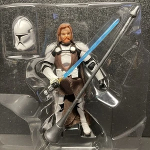 Star Wars Legacy BD9 Obi Wan Kenobi Clone Wars Loose Complete Unused Figure TLC - Picture 1 of 5