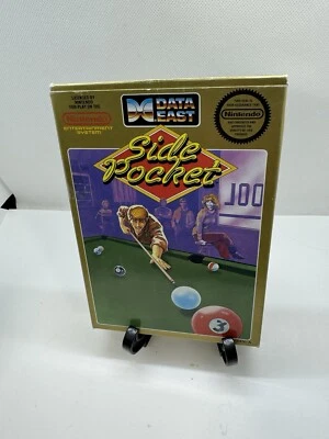 Nintendo Side Pocket NES 100% Complete CIB Unplayed PRISTINE Condition MINT - Image 1 of 4