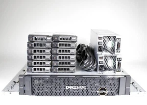 Dell PowerVault ME5012 SAN 12x 16TB NL-SAS 25 Gb iSCSI Storage Array - Picture 1 of 3