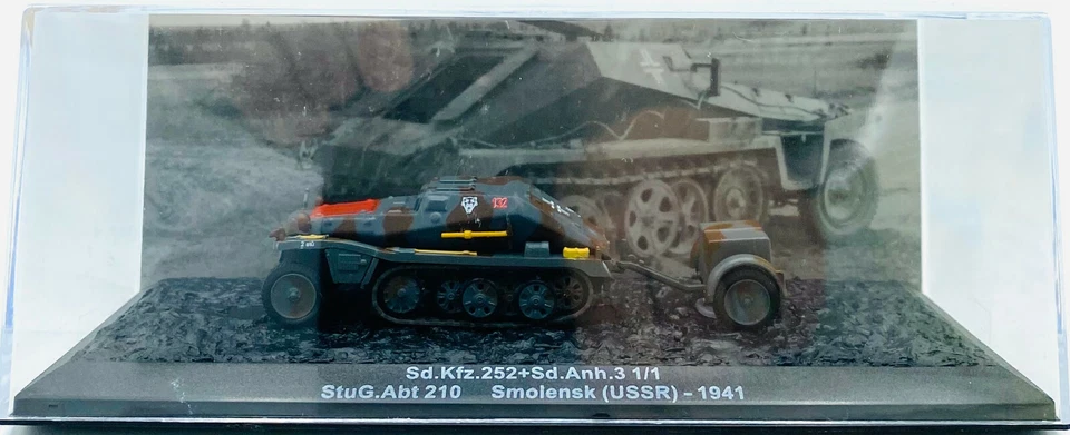EBOND Sd.Kfz.252+Sd.Anh.3 1/1 - StuG.Abt 210 - Smolensk USSR 1941 - 0255 - Immagine 1 di 1
