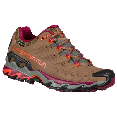 La Sportiva Ultra Raptor II Leather GTX WIDE woman - col.Taupe/Red Plum