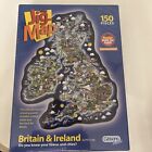 Britain and Ireland Jigmap Gibson Jigsaw 150~Puzzle, Brand New Sealed