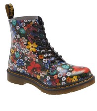 doc martin floral boots