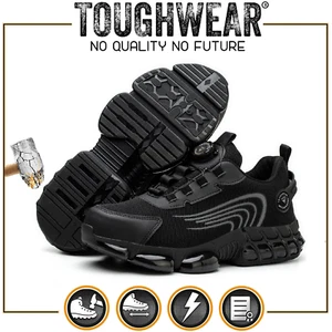 HERREN DAMEN LEICHT STAHLKAPPE SICHERHEIT ABSORBIEREND SPORTSCHUH STIEFEL SCHUHE - Bild 1 von 10
