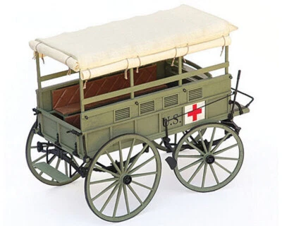Modelexpo MS4017 Guns Of History Civil War Rucker Ambulance 1:16 Model Kit - Image 1 of 4