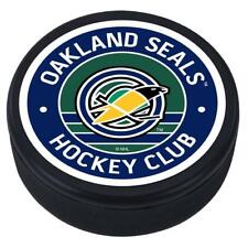 Oakland Seals NHL Vintage Classic 3D Textured Souvenir Hockey Puck