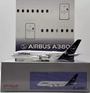 LUFTHANSA A380-800 Reg: D-AIMC Apollo A234002 Diecast 1:400 Scale - Picture 1 of 19