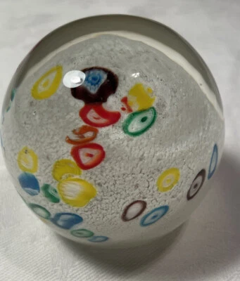 Pisapapeles de vidrio artístico colorido pintado a mano Tilso de Japón COLORES BRILLANTES Foto 1 de 4