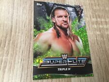 Topps catch Superstars 2021. TRIPLE H.      NUMEROTE 17/50