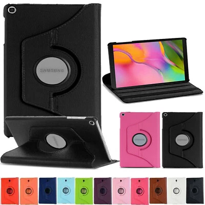 360 leather rotating stand case for Samsung galaxy Tab A 2019, A 2016, E, S,S2 - Image 1 of 3