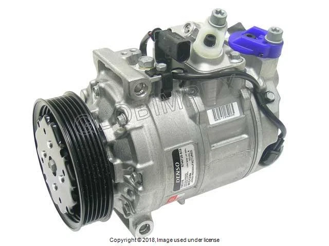 AUDI A6 QUATTRO (2002-2004) A/C Compressor DENSO OEM + 1 YEAR WARRANTY - Image 1 of 1