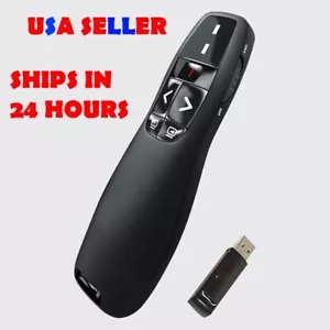 2.4 GHz USB Presenter PowerPoint Clicker Presentation Remote - SHIPS IN 24 HOURS - Picture 1 of 5