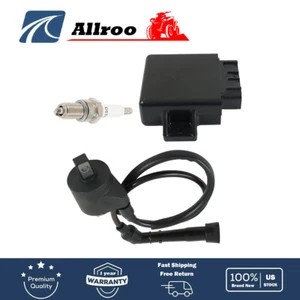 For 500 2003 2004 Polaris Predator 3088052 ATV Ignition Coil Spark Plug & CDI - Picture 1 of 10