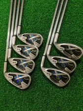 Callaway X22 Iron Set (4-6,8-PW,SW) Right Handed Steel Uniflex Used No 7 Iron