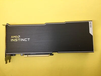 AMD Radeon Instinct MI100 32GB HBM2 PCIe 4.0 x16 Professional Graphics Card - Image 1 of 3