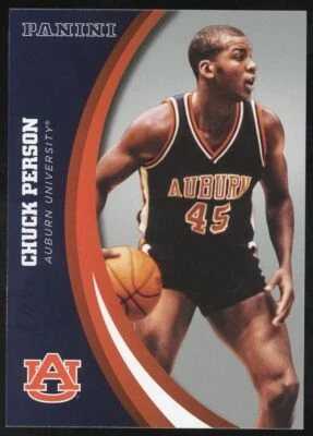 2016 Panini Collegiate Auburn Chuck Person серебристая параллель No29 - Изображение 1 из 2