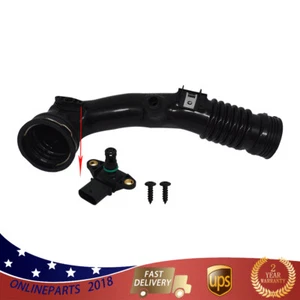 Manguera de tubo intercooler turbo conducto trasero para BMW 535i 3.0L 13717609811 - Imagen 1 de 10