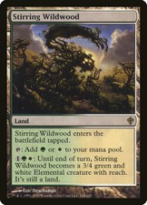 1X Stirring Wildwood - Worldwake - MP MTG CARD