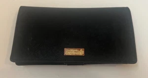 Portafoglio Kate Spade in pelle nera bifold - Foto 1 di 5