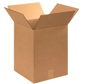 Paquete de 25 cajas de envío de correo corrugado 9x9x13 cajas de embalaje de correo de cartón - Imagen 1 de 5