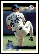1996 Topps #109 Tony Castillo Toronto Blue Jays