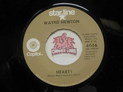 Wayne Newton – Danke Schoen / Heart!, 45 RPM VG+ (4C) - Image 1 of 2