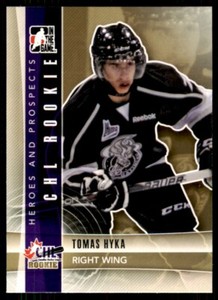 2011-12 In The Game Heroes & Prospects Update Tomas Hyka Gatineau Olympiques