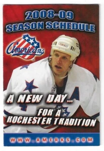 2008-09 Rochester Americans AHL Hockey Schedule !!! Many Sponsors - Picture 1 of 1