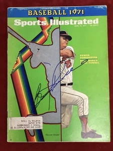 Boog Powell Signed Sports Illustrated 4/12/71 Orioles Baseball Autograph JSA - Picture 1 of 8