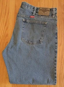 Herren Wrangler 40x30 Authentic Relaxed Fit Jeans Denim Blue Wash Design - Gut  - Bild 1 von 7