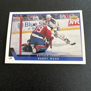1993 Upper Deck Randy Wood Hockey Cards #22 - Picture 1 of 2