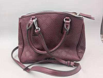NINE WEST medium tote bag or purse - Merlot / Wine / Burgundy with straps - Image 1 of 4