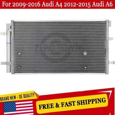 AC Condenser For 2009 2010 2011 2012 2013 2014 2015 2016 Audi A4 12-15 Audi A6 Foto 1 de 4