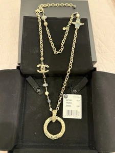Chanel Faux Pearl, Strass, Gripoix & Resin Pendant Necklace Fall Collection 2016 - Picture 1 of 4