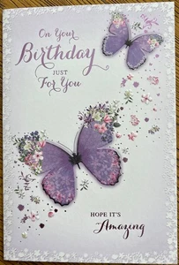 Birthday Card Female Open (#SE32410) - Picture 1 of 2