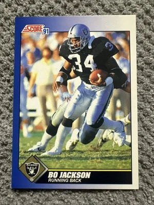 ⭐️💪🏻1991 Score - Bo Jackson #100 - Image 1 of 3