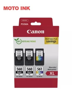 Canon PG-560XL x 2/CL-561XL ertragreiche Original-Tintenpatronen Pixma TS7451 - Bild 1 von 4