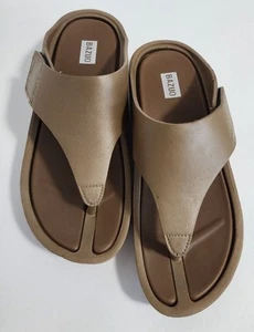 Süße neue verstellbare hellbraune Flip Flops BAZUO Damen Gr. 41 - Bild 1 von 6